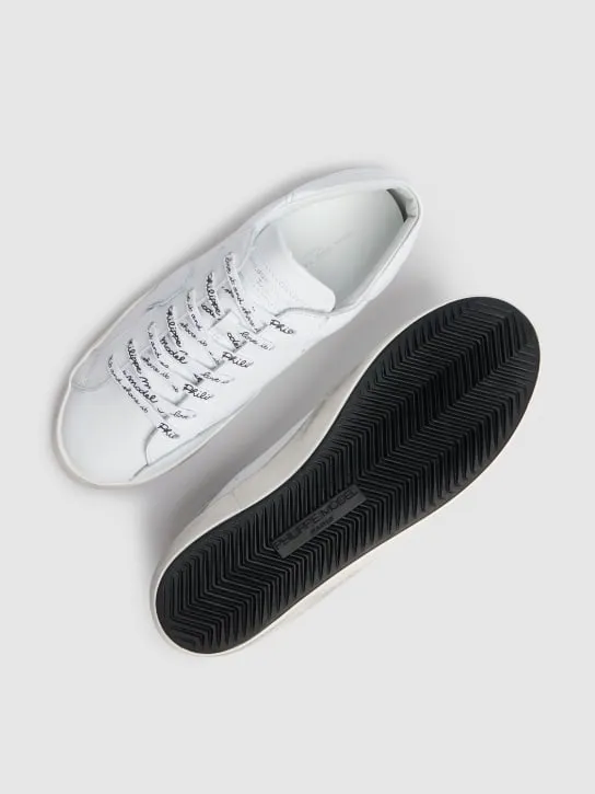 PHILIPPE MODEL   Paris leather lace-up sneakers 