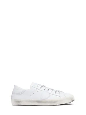 PHILIPPE MODEL   Paris leather lace-up sneakers 