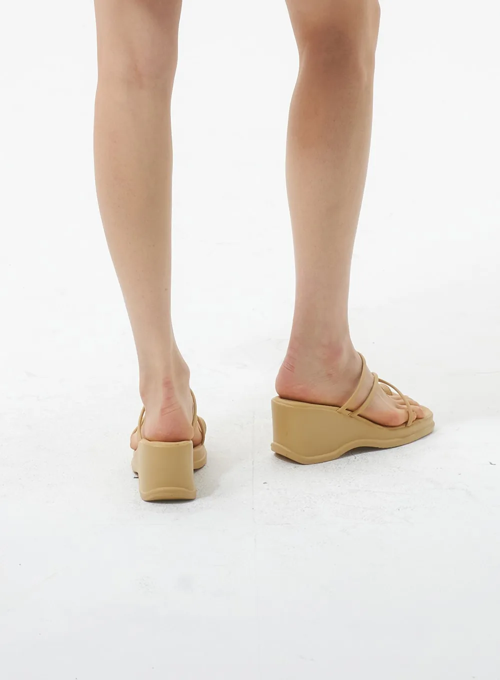 Platform Wedge Sandals IU326