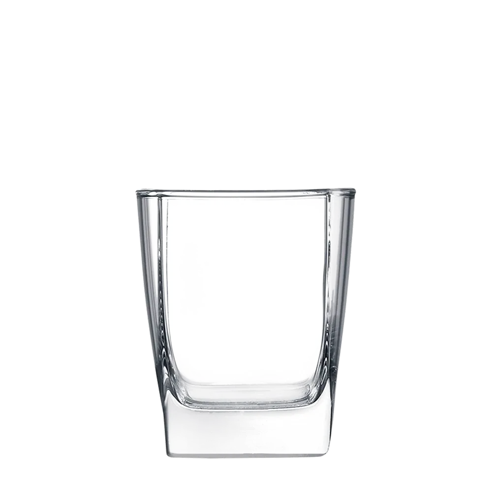 Polar Camel 12 oz. Square Double Old Fashioned Glass