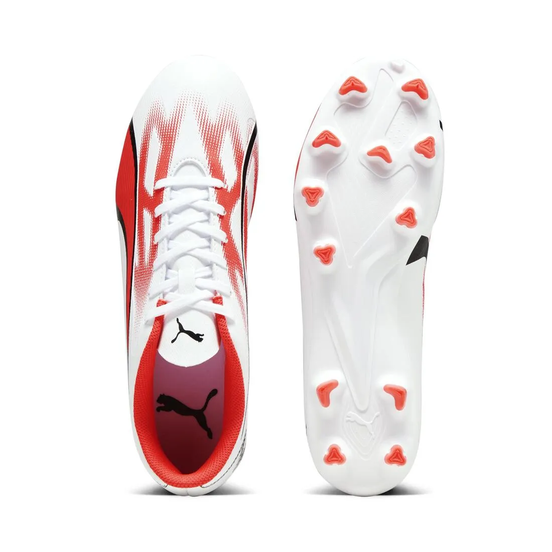 Puma Ultra Play FG/ AG Men's Football Boots WHITE