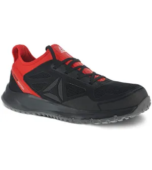 'Reebok' Men's All Terrain Athletic Steel Toe - Black / Red