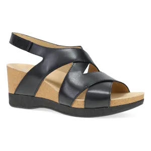 Shyla Black Burnished Nappa