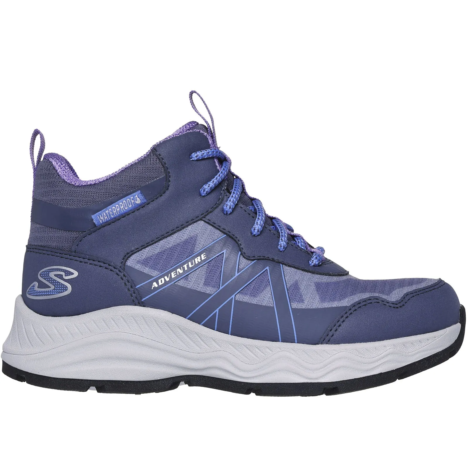 Skechers Kids Adventure Blitz Fun Pursuit Waterproof Walking Boots