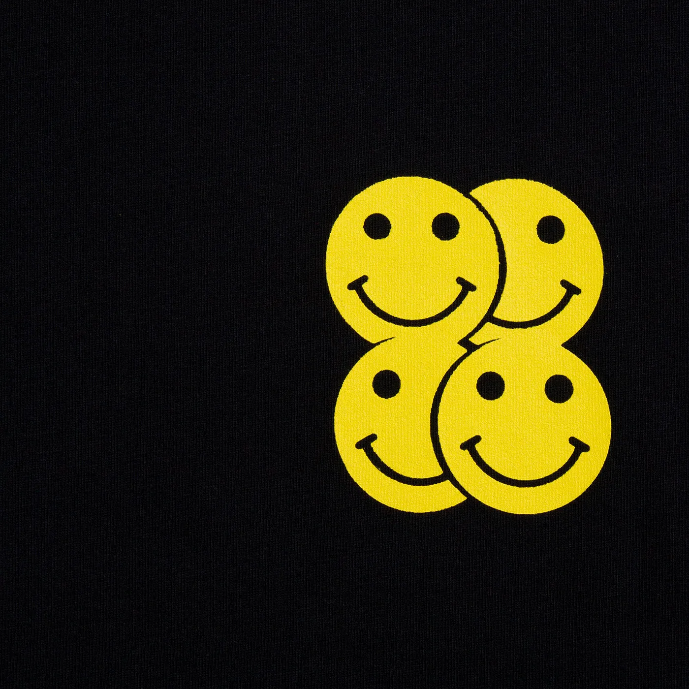 Smiley Trail - Tshirt - Black