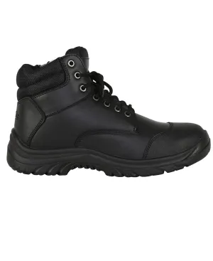 Steeler Side Zip/Lace Up Safety Boot