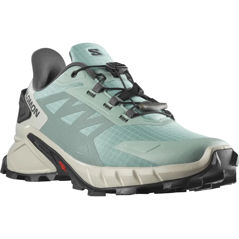 The Salomon SUPERCROSS 4 W- Aqua / Lunar Rock / Ebony