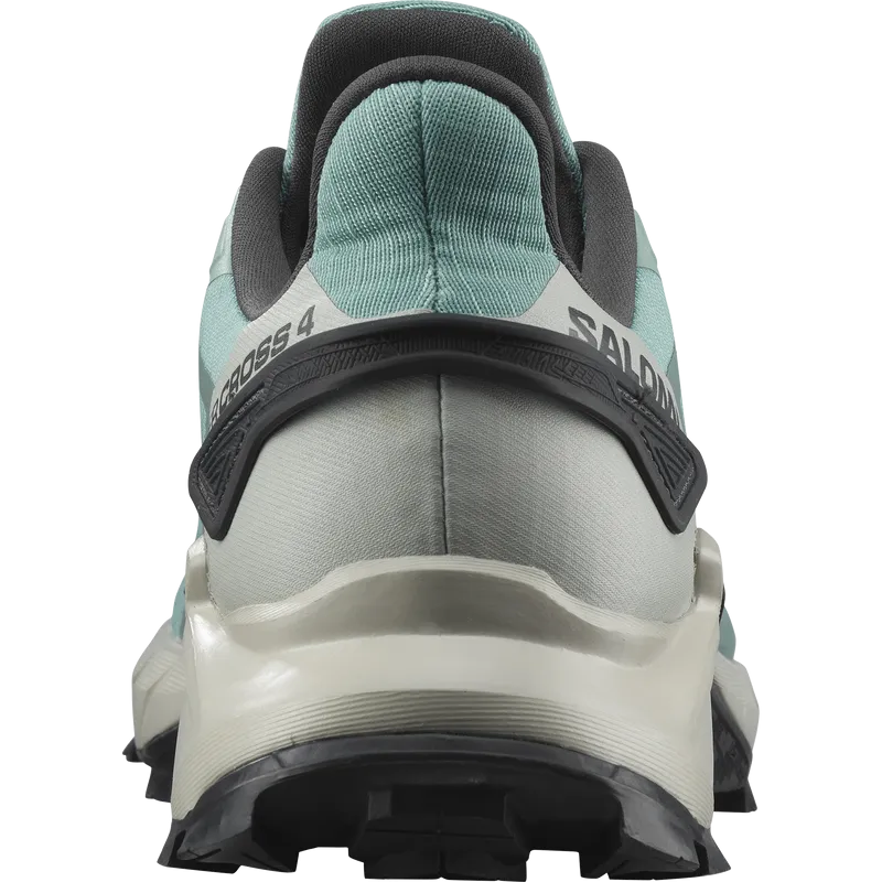 The Salomon SUPERCROSS 4 W- Aqua / Lunar Rock / Ebony