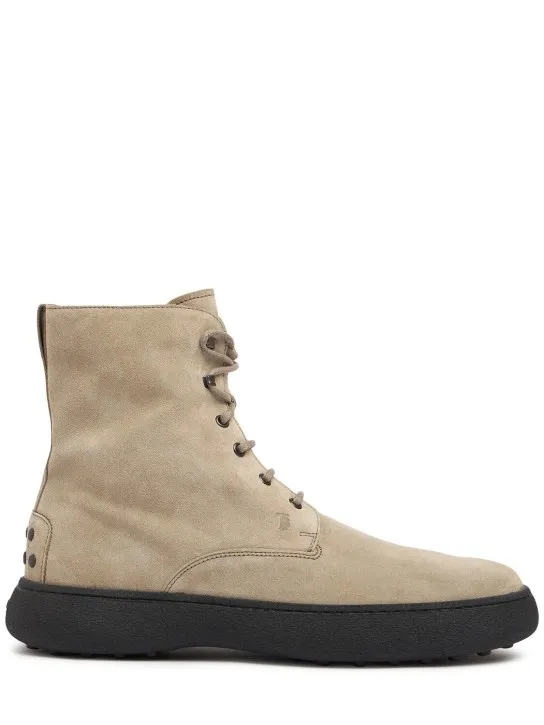 Tod&#x27;s   Stivaletto suede lace-up boots 