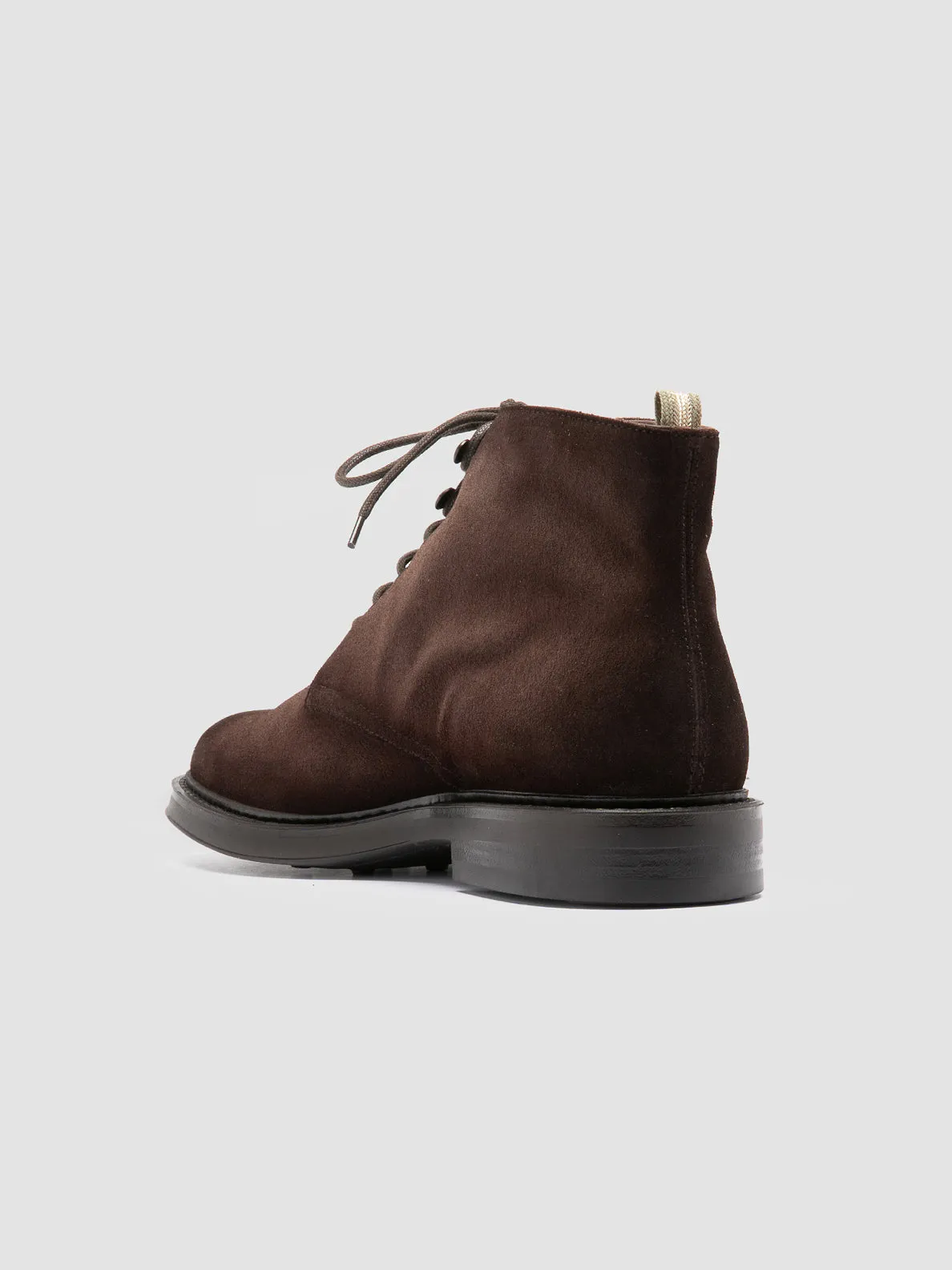 UNIFORM 018 - Dark Brown Leather Boots