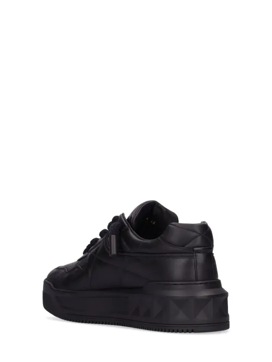 Valentino Garavani   XL One Stud leather sneakers 