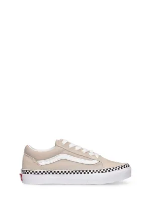 Vans   Old Skool V leather lace-up sneakers 