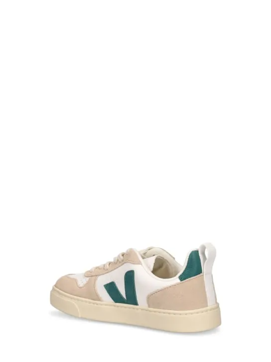 Veja   V-10 chrome-free leather sneakers 