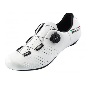 Vittoria Road Cycling Shoes Nylon Sole Alise White