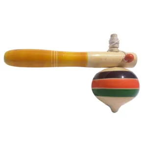 Wooden Hand Spinning Top - Spindle Top